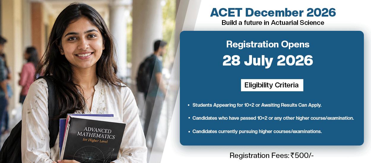 ACET December 2026 Registration