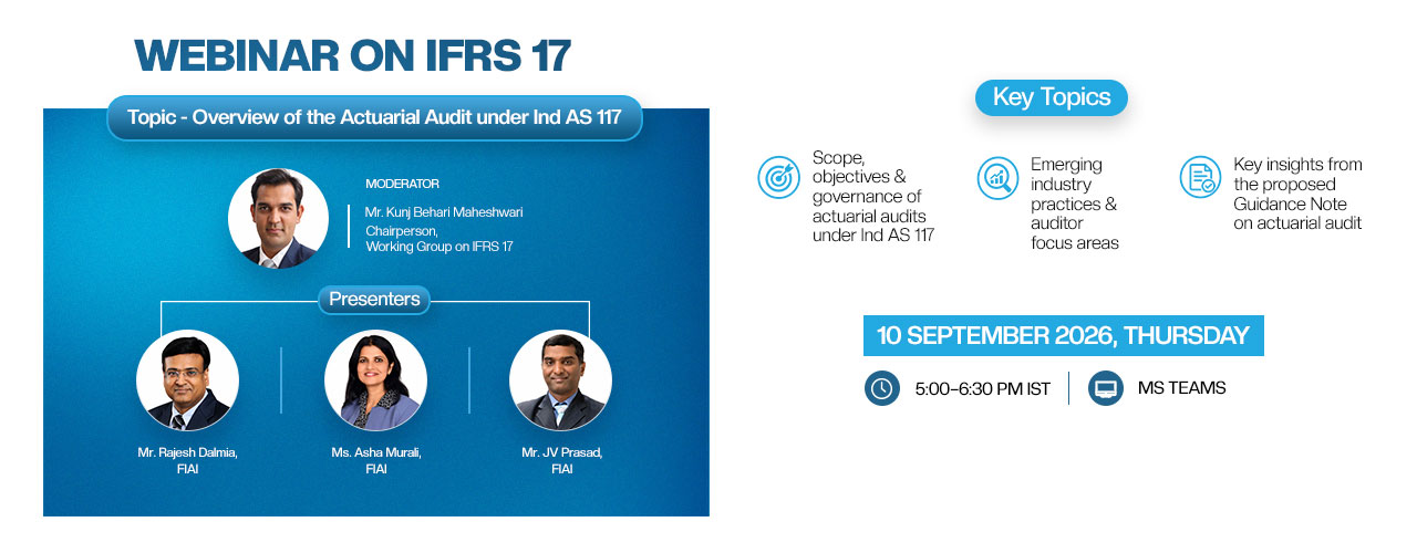 Webinar On IFRS 17