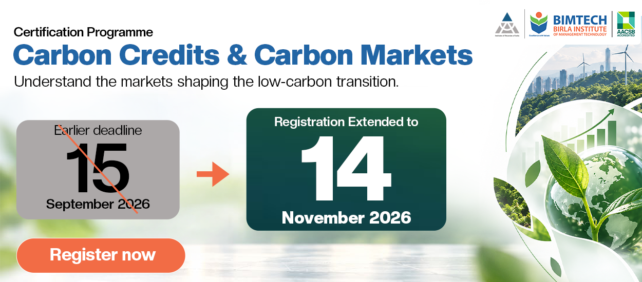 Carbon Credit Extended date 14 Nov 2026